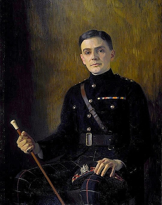 Retrato de Charles Kenneth Scott-Moncrieff por Edward Stanley Mercer (1889–1932). Sem data. Fonte