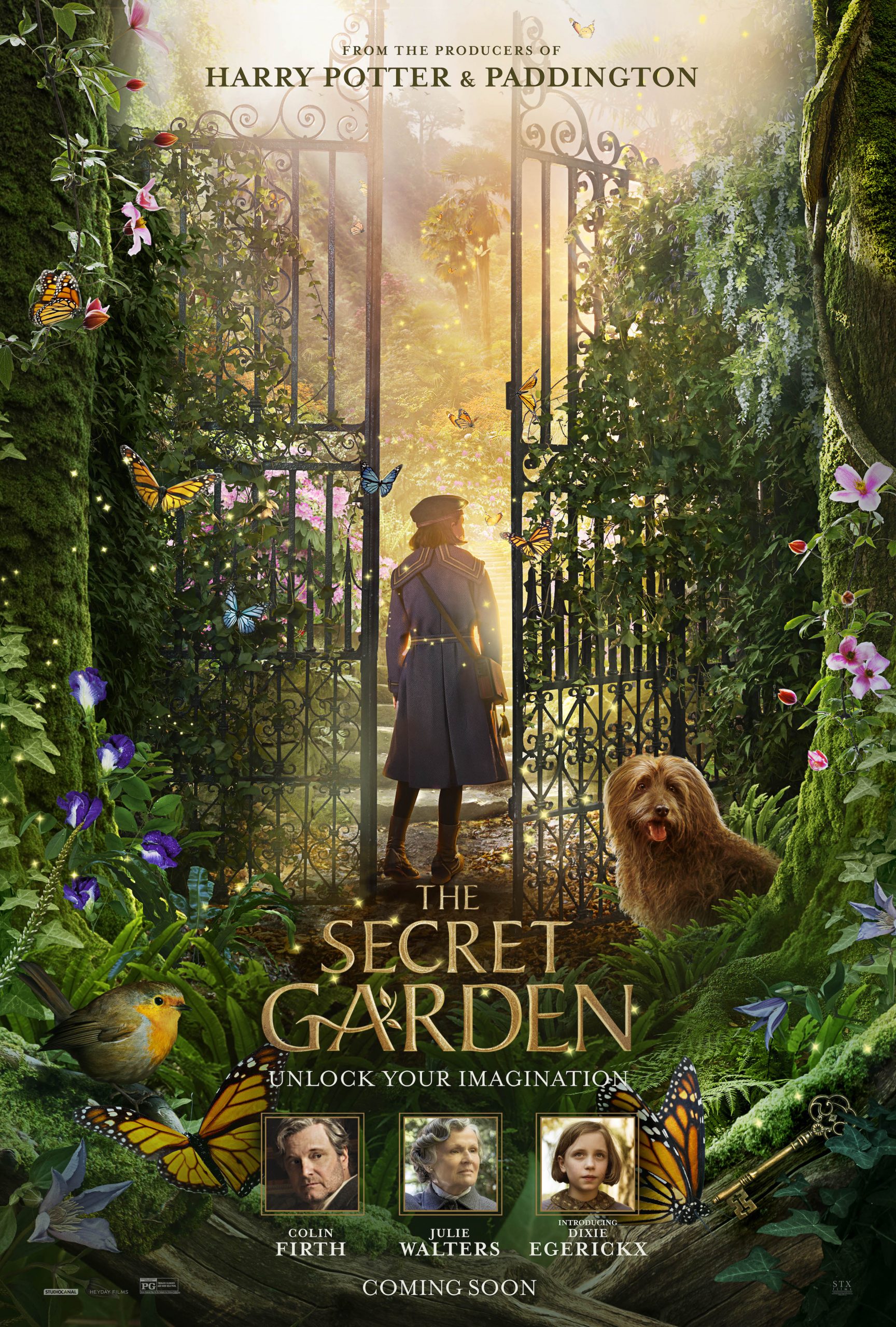 Poster do filme O jardim secreto, de 2018.