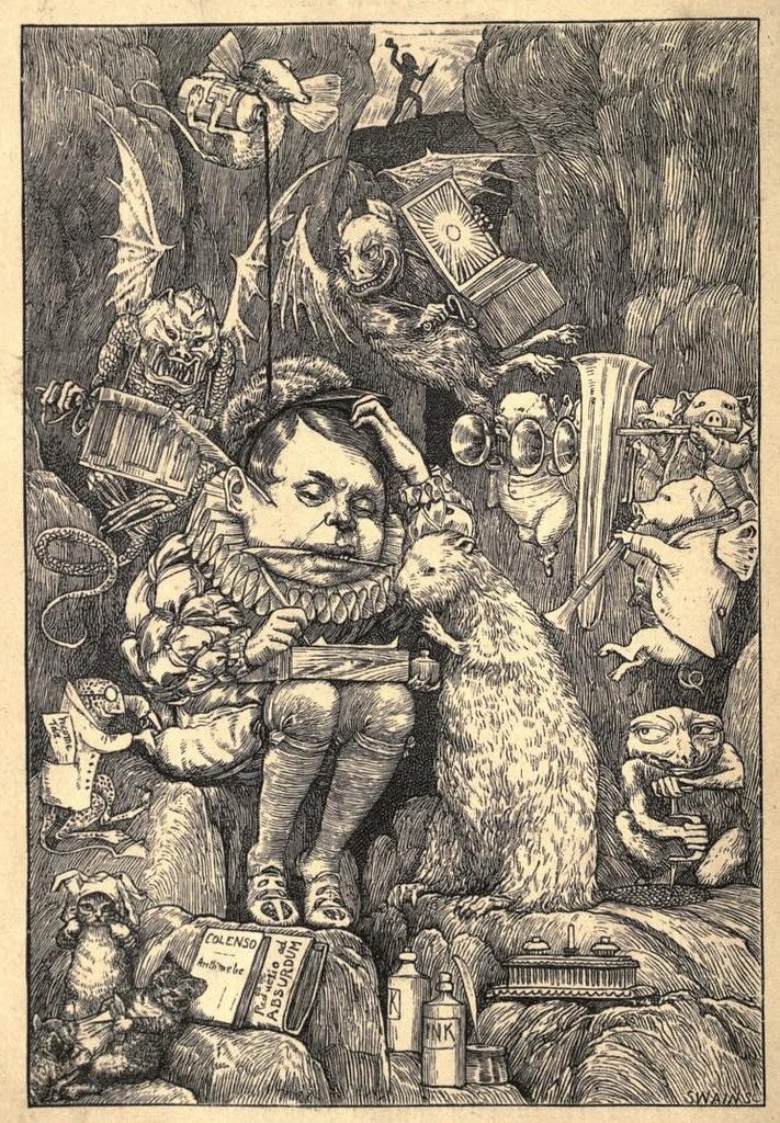 Ilustração do livro The Hunting of the Snark.